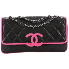 Chanel Divine Flap Bag Quilted Lambskin Medium