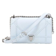 Christian Dior Diorama Flap Bag Grained Calfskin Small