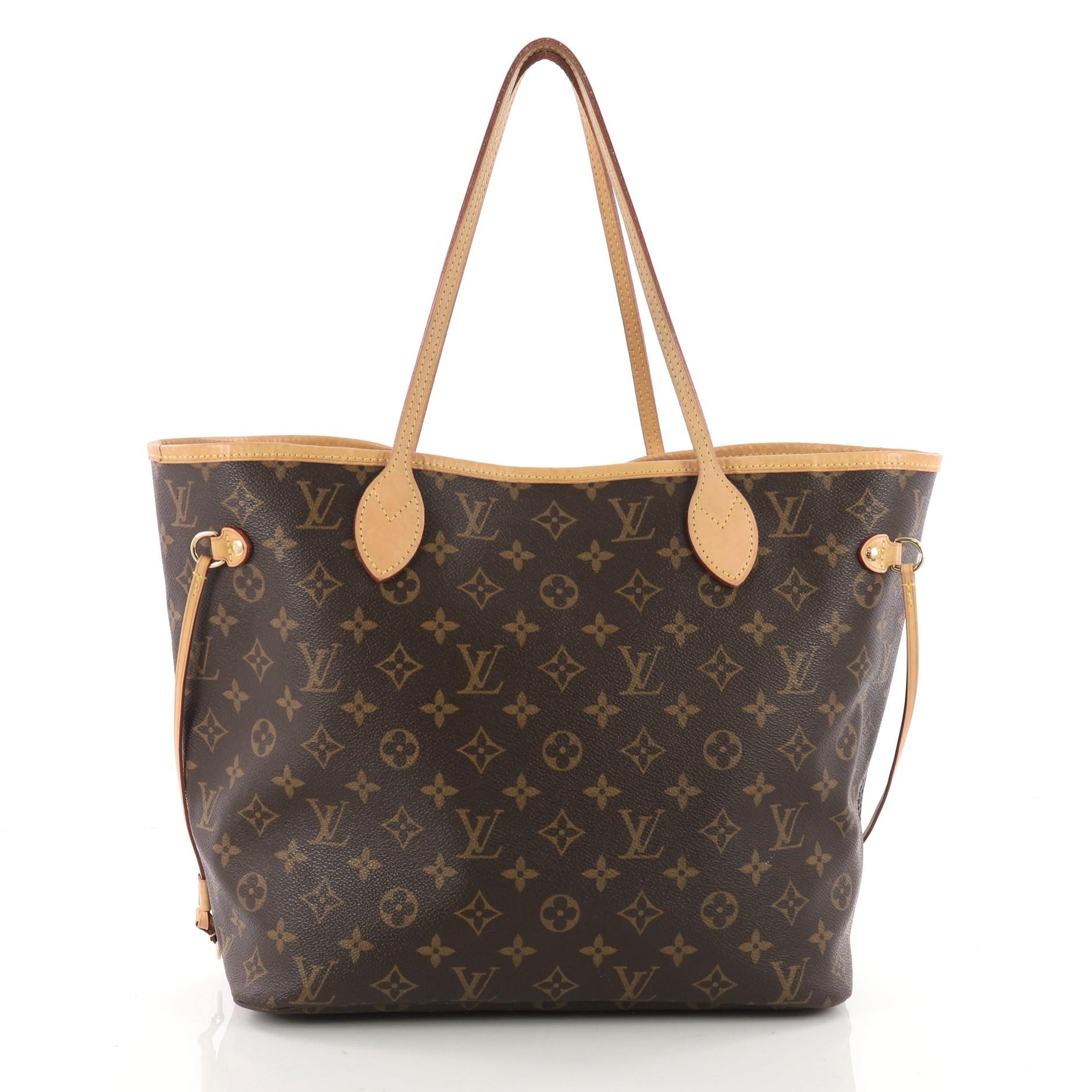 Louis Vuitton Neverfull NM Tote Monogram Canvas MM In Good Condition In NY, NY