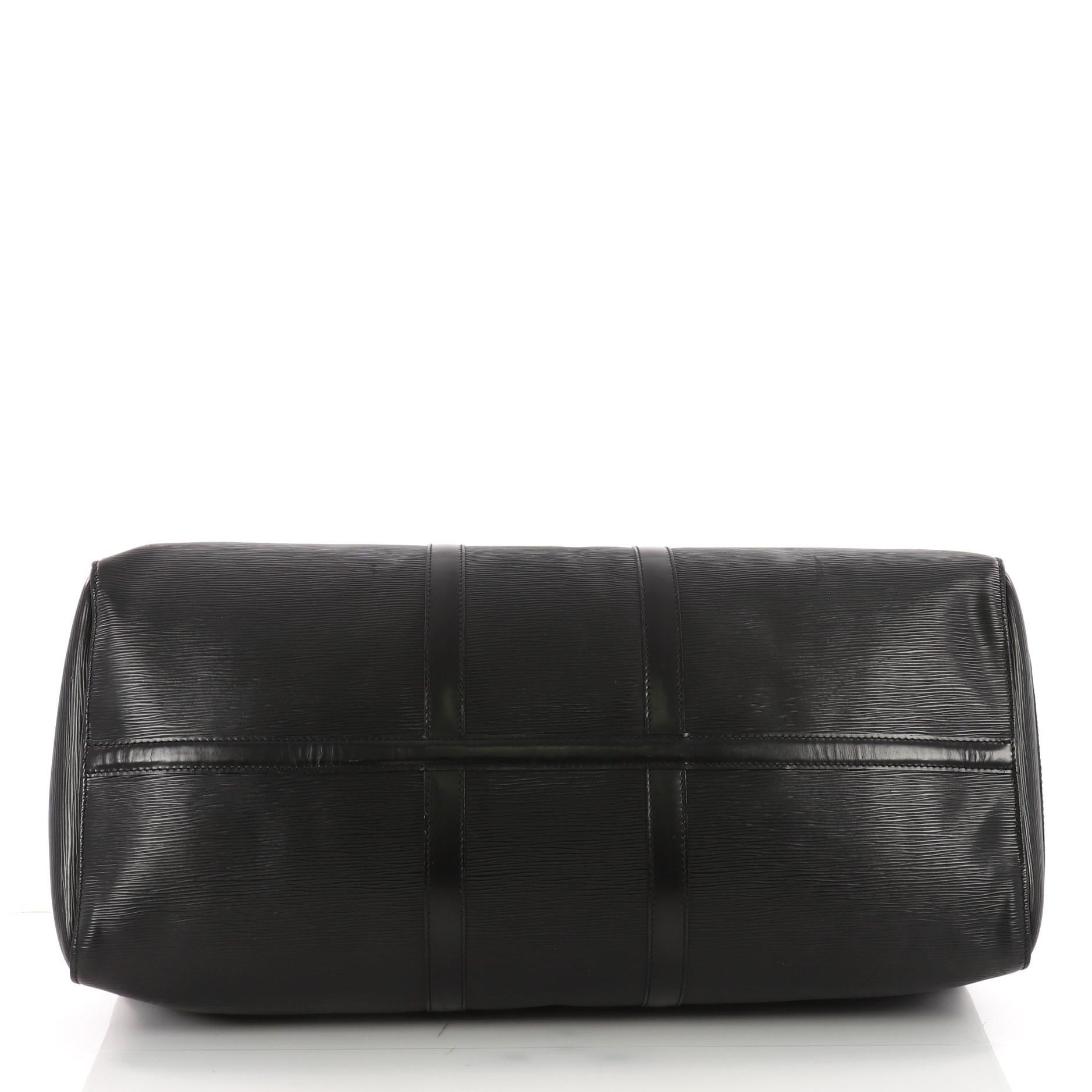 Louis Vuitton Keepall Bag Epi Leather 60  2