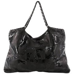 Chanel Brooklyn Tote Leather Patchwork Large 