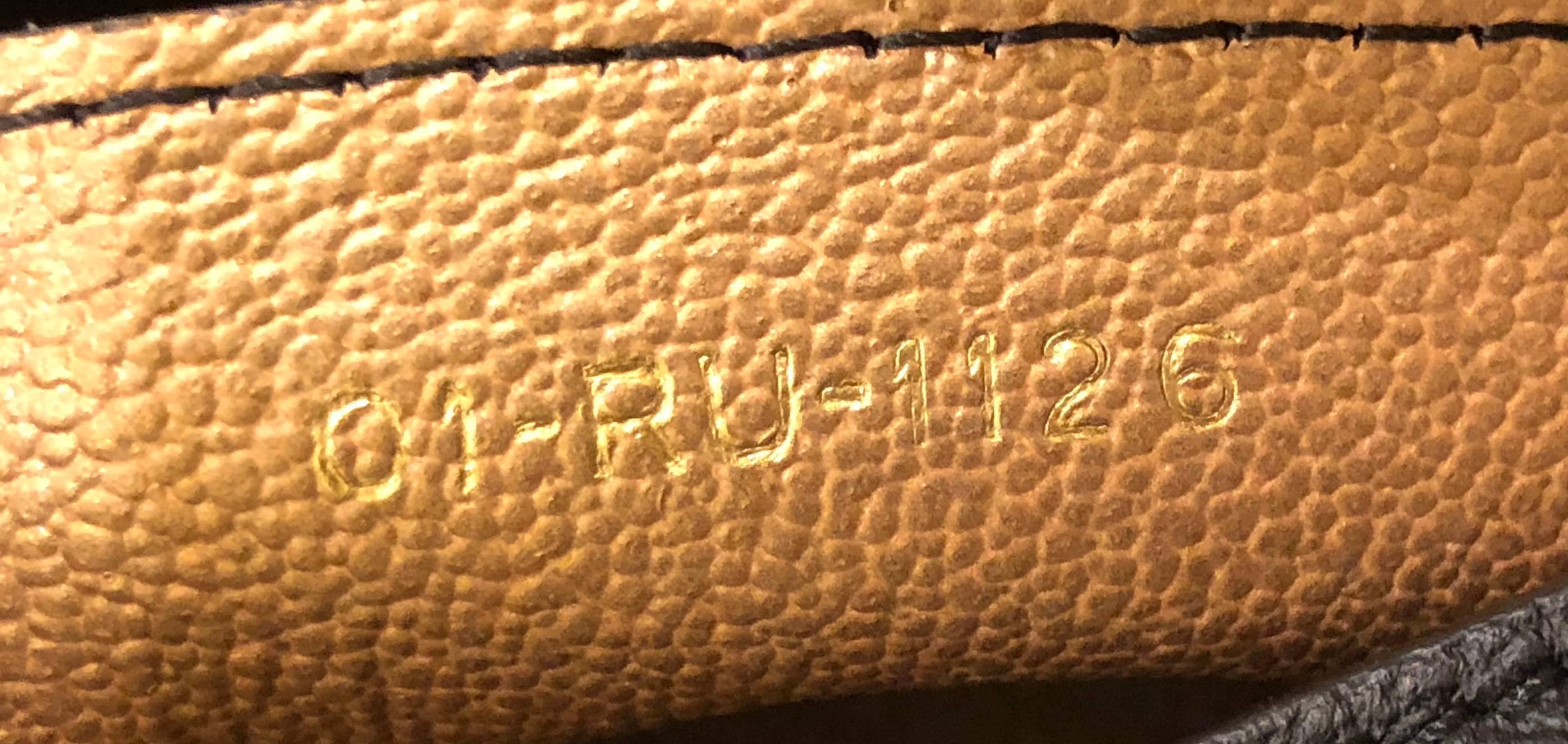 Women's Christian Dior Open Bar Bag Leather Large