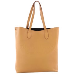 Burberry Remington Tote Embossed Leather Tall