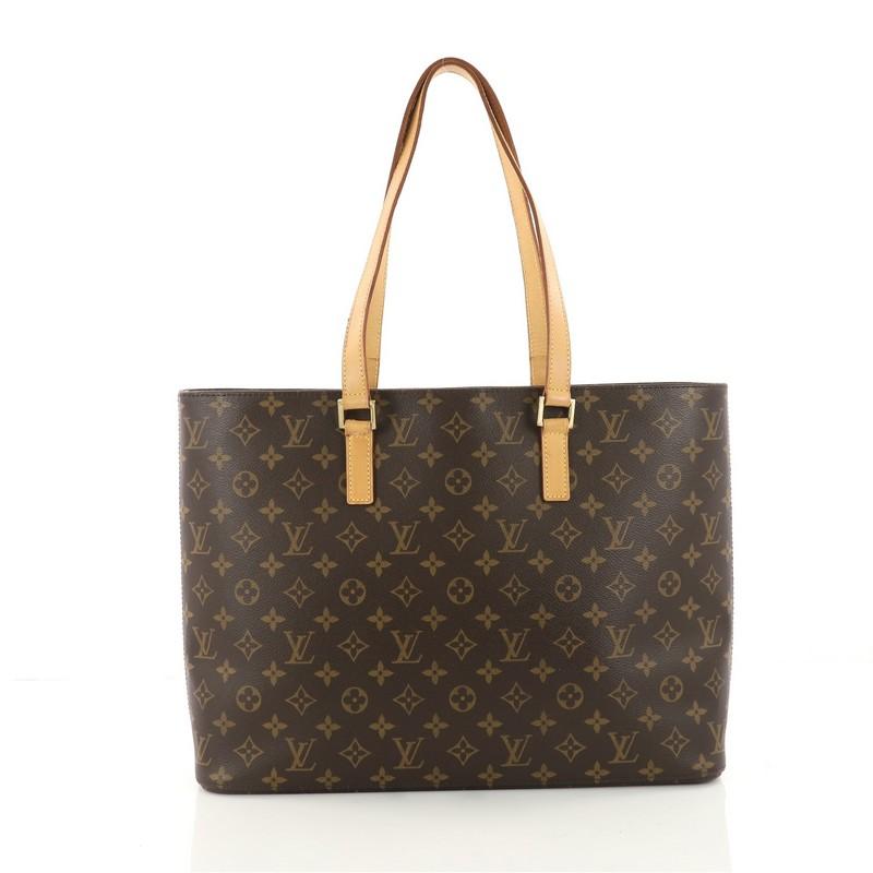 Women's Louis Vuitton Luco Handbag Monogram Canvas