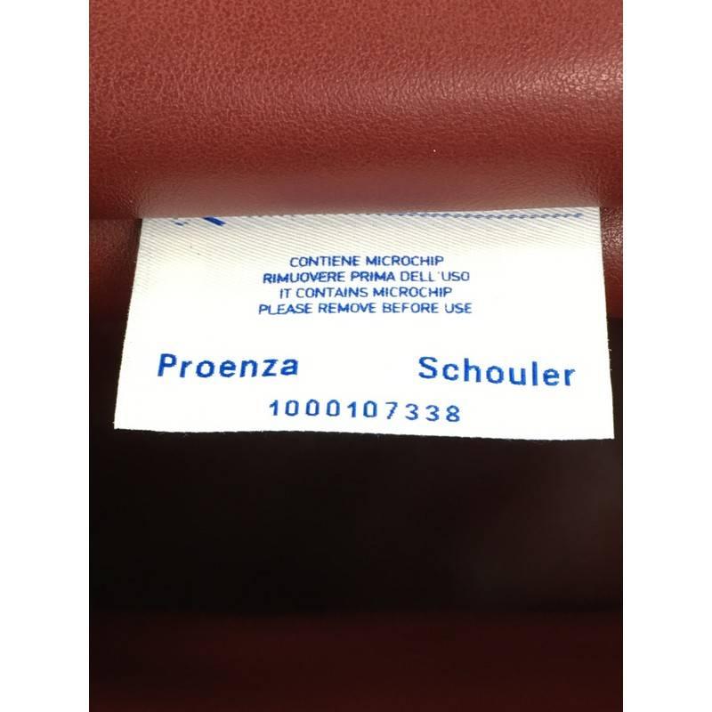Proenza Schouler Courier Bag Python Large 4