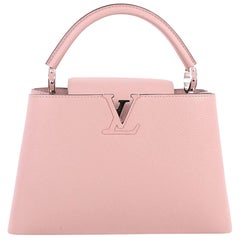  Louis Vuitton Capucines Handbag Leather PM 