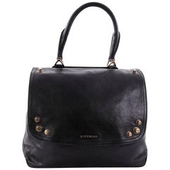 Givenchy Mirte Saddle Bag Bolt Stud Leather Large
