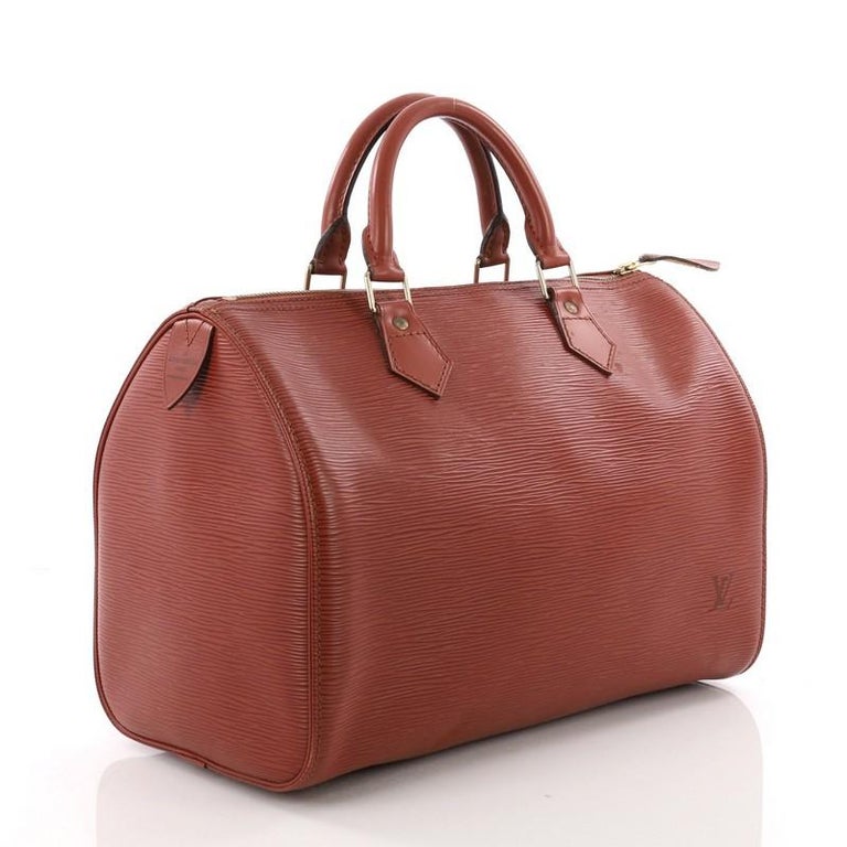 Louis Vuitton Speedy Handbag Epi Leather 30 at 1stdibs
