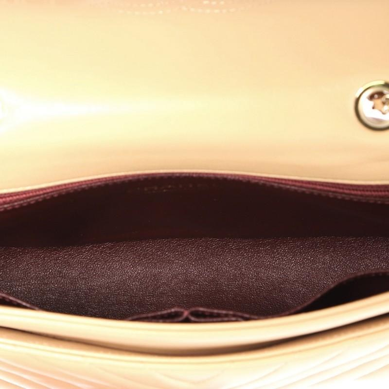 Chanel Classic Single Flap Bag Chevron Lambskin Mini 2