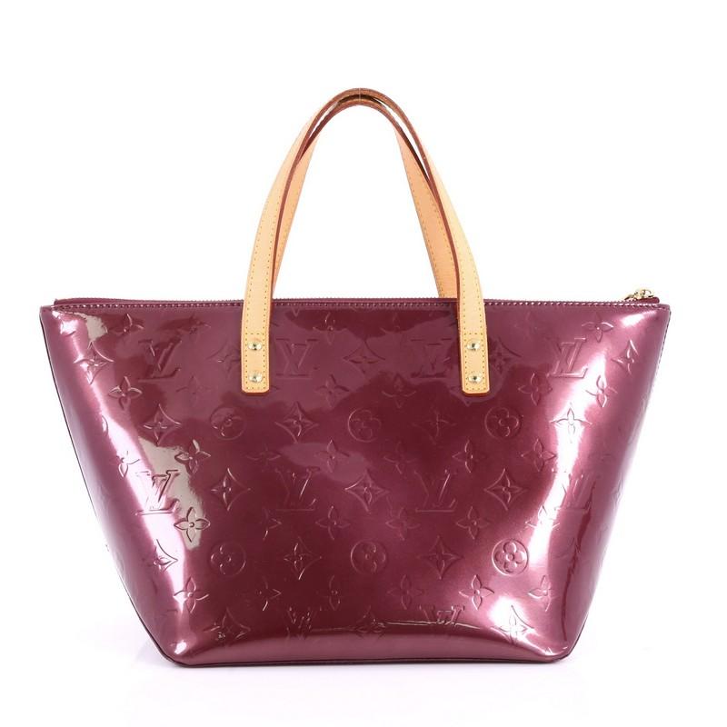 Women's Louis Vuitton Bellevue Handbag Monogram Vernis PM