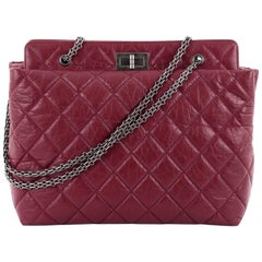 Chanel Reissue Tote Quilted Aged Calfskin Large