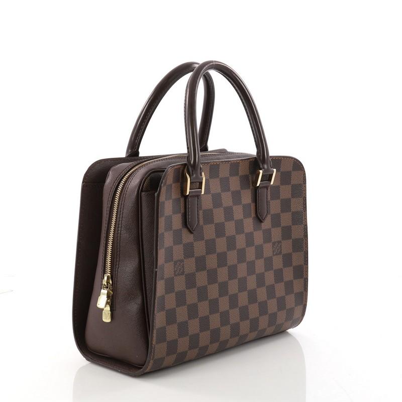 Louis Vuitton Triana Bag Damier In Good Condition In NY, NY