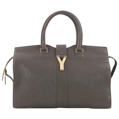 Saint Laurent Chyc Cabas Tote Leather Medium