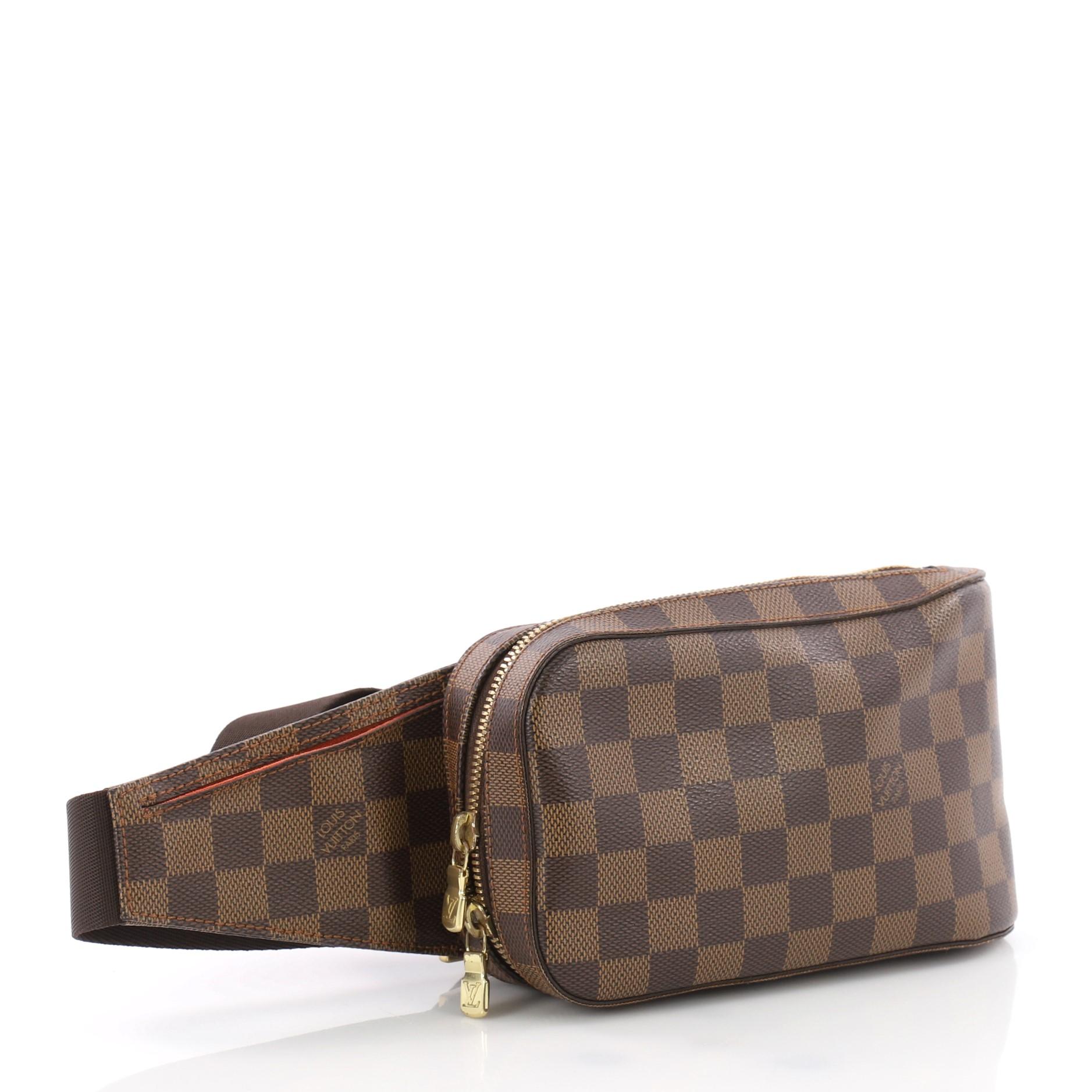 Louis Vuitton Geronimos Waist Bag Damier  In Good Condition In NY, NY