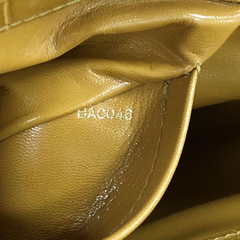 Louis Vuitton Linda Chain Shoulder Bag Monogram Silk with Alligator 2