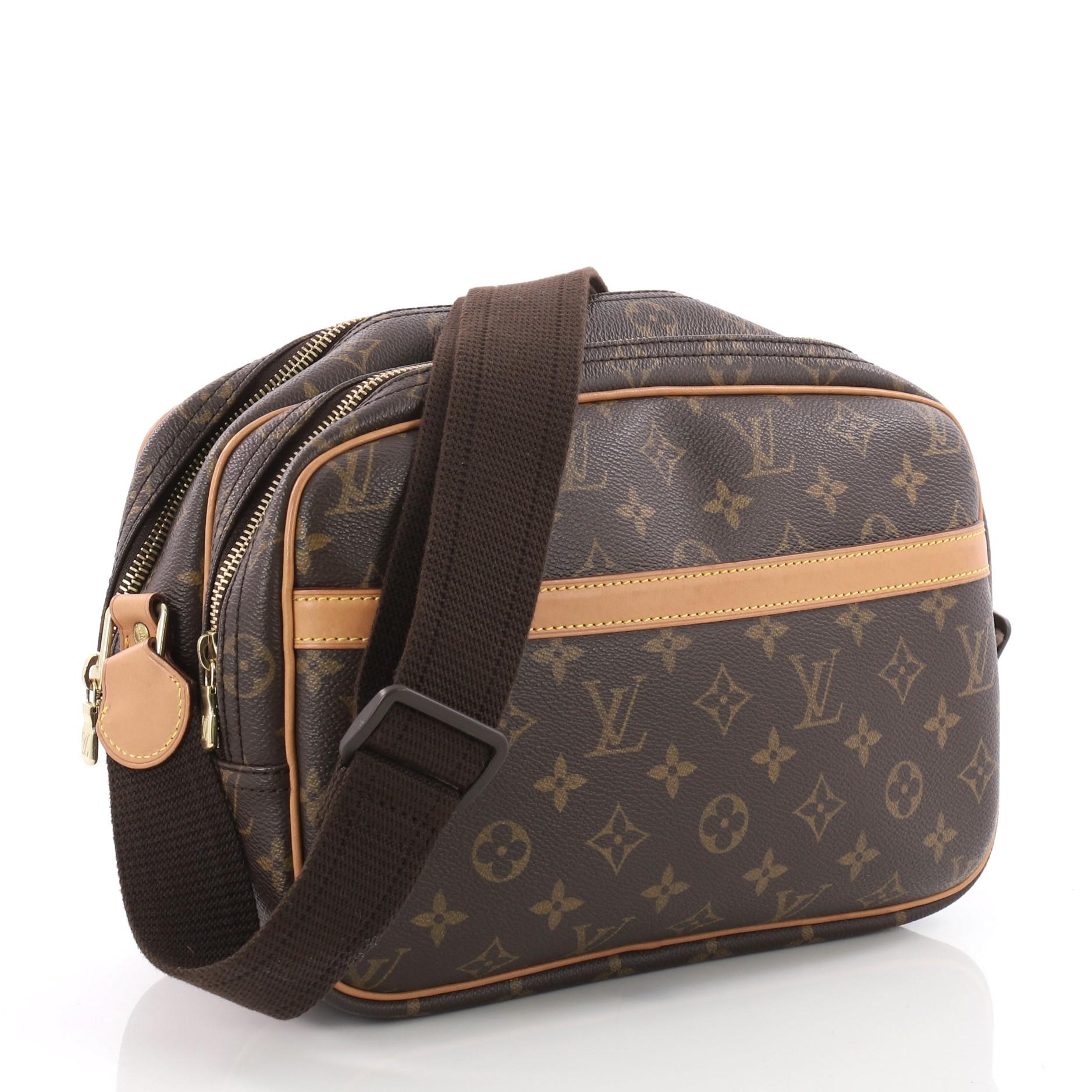 Louis Vuitton Reporter Bag Monogram Canvas PM In Good Condition In NY, NY