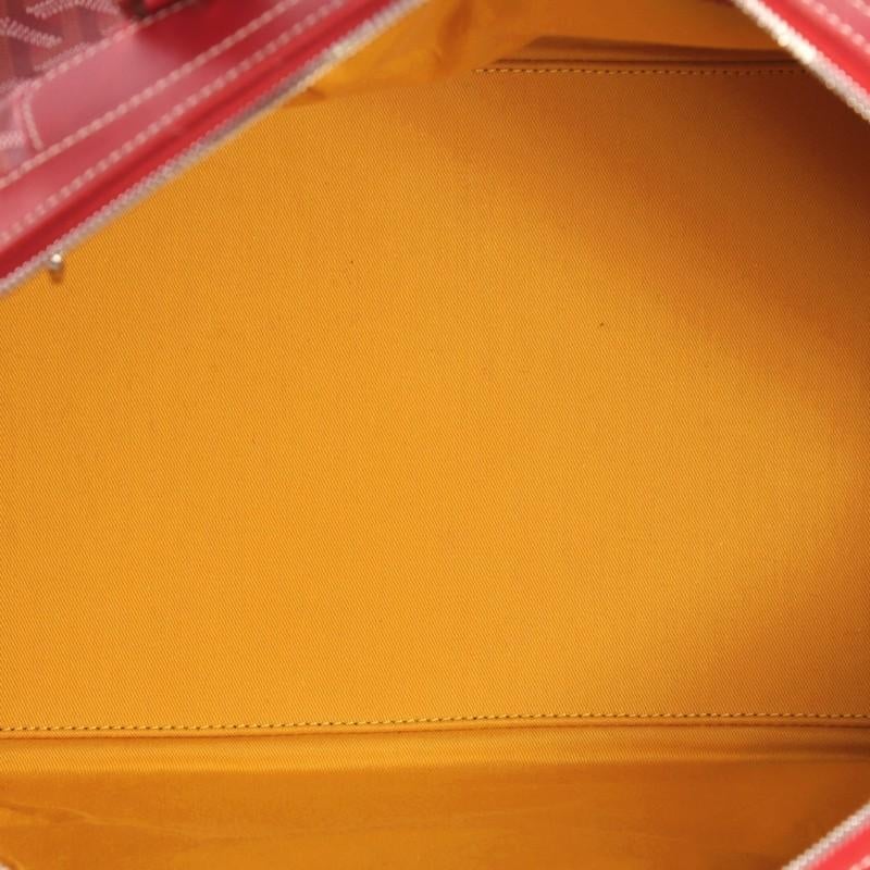 Brown Goyard Boeing Travel Bag Coated Canvas 45