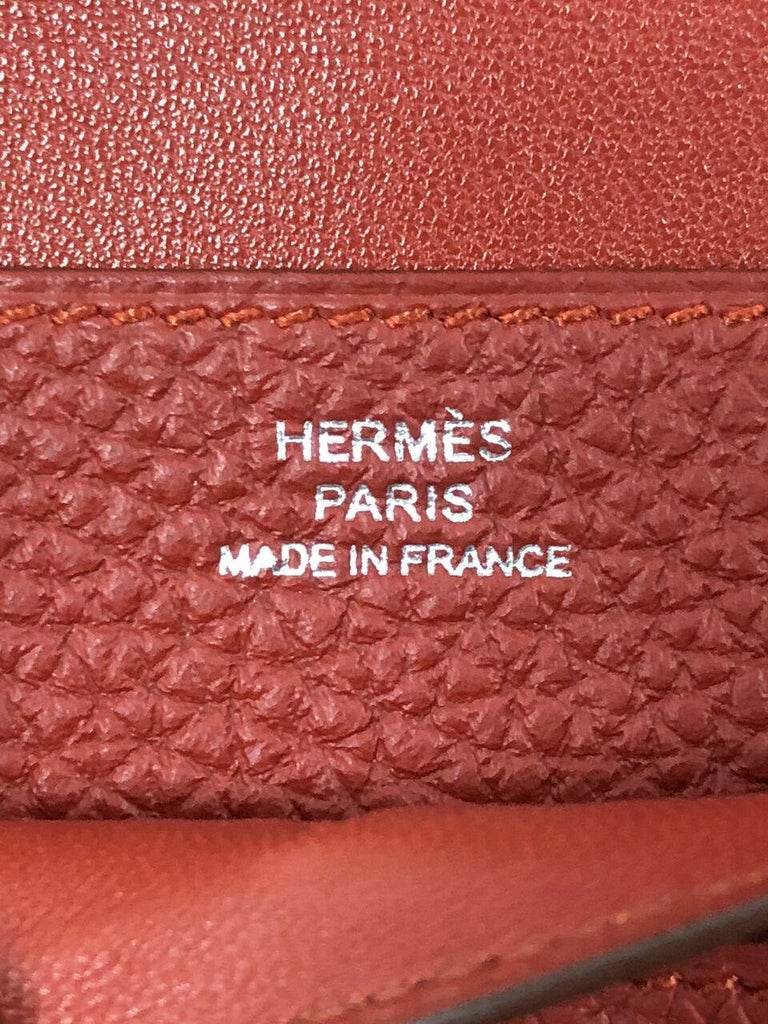 Hermes Dogon Recto Verso Wallet Leather at 1stDibs