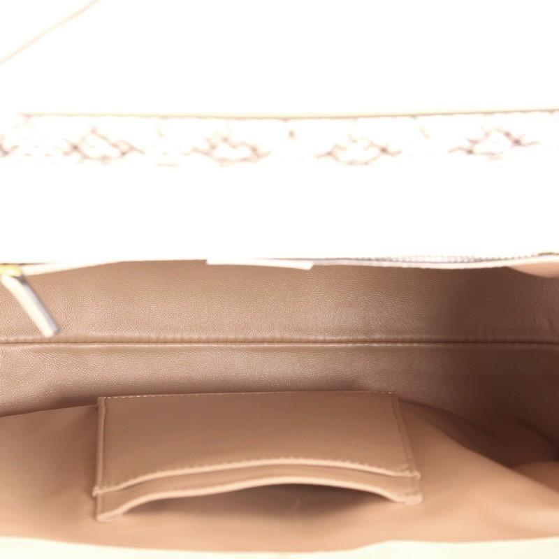 Gucci Osiride Top Handle Bag Embellished Snakeskin Medium 4
