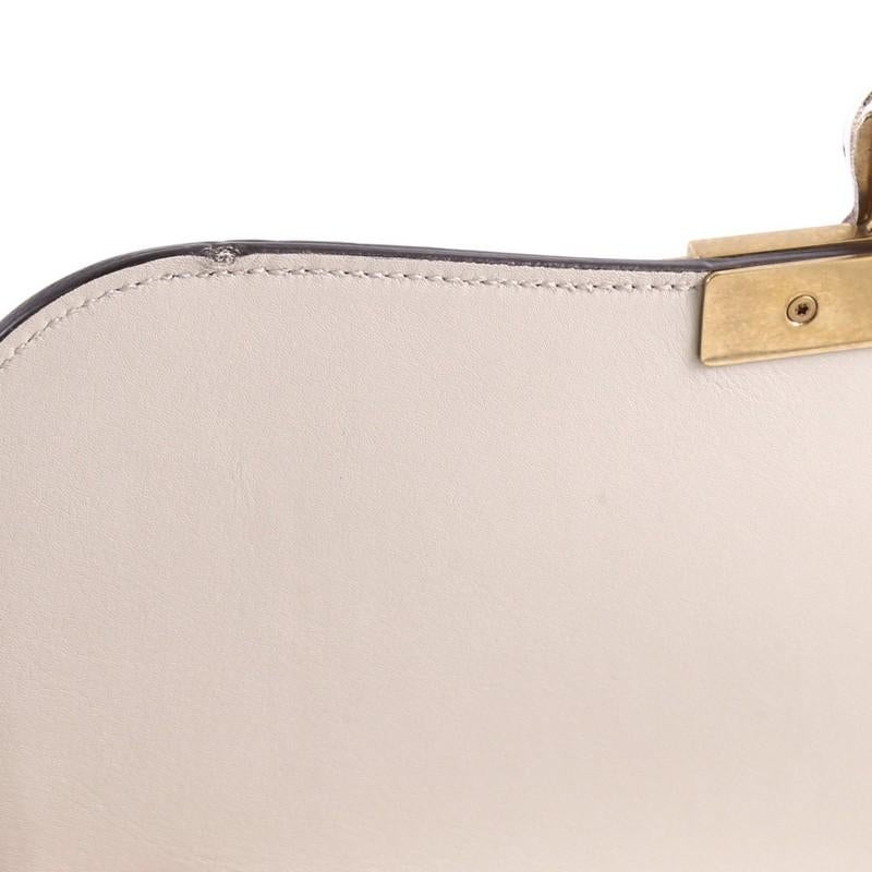 Gucci Osiride Top Handle Bag Embellished Snakeskin Medium 6