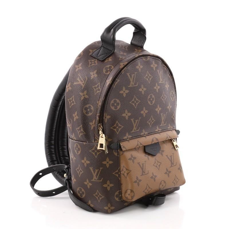 Louis Vuitton Palm Springs Backpack Reverse Monogram Canvas PM In Good Condition In NY, NY