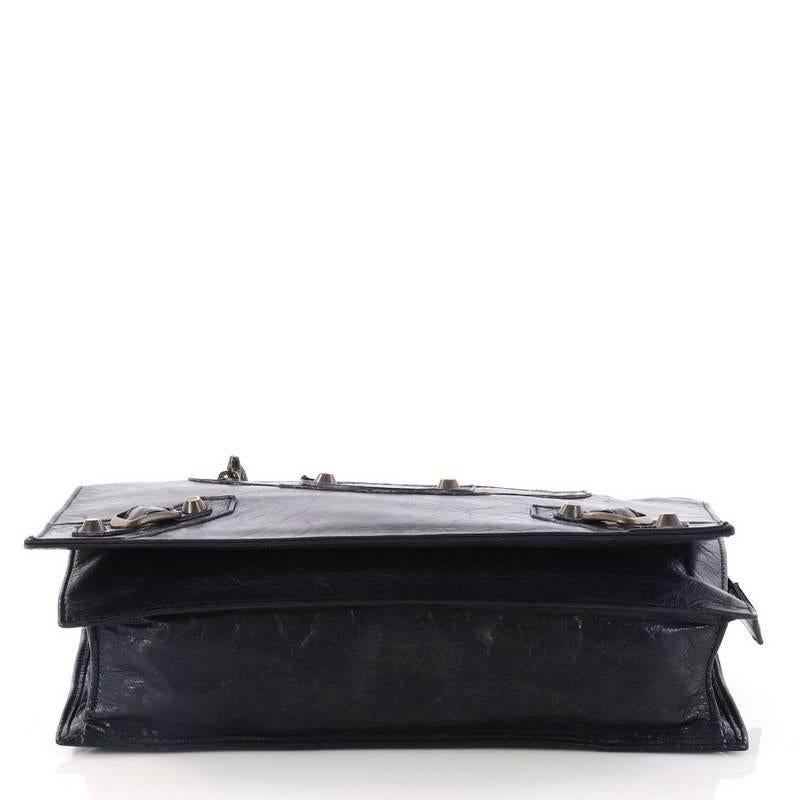Balenciaga Papier View Clutch Leather In Good Condition In NY, NY