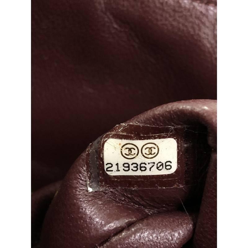 Chanel Two Tone Flap Bag Quilted Lambskin Medium 3