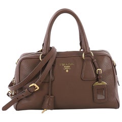 Prada Convertible Boston Bag Vitello Daino Small