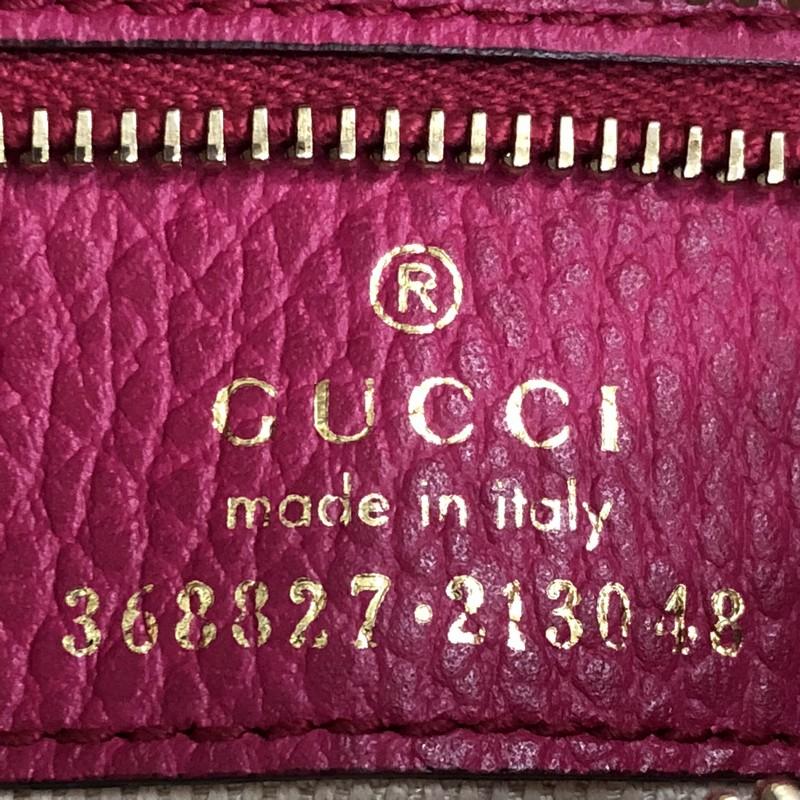 Gucci Swing Crossbody Bag Pebbled Leather Mini 6
