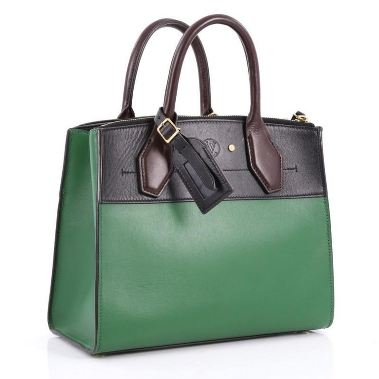 Louis Vuitton City Steamer Handbag Leather PM at 1stdibs