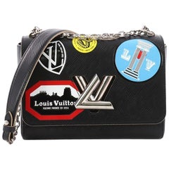 Louis Vuitton Twist Handbag Limited Edition World Tour Epi Leather MM