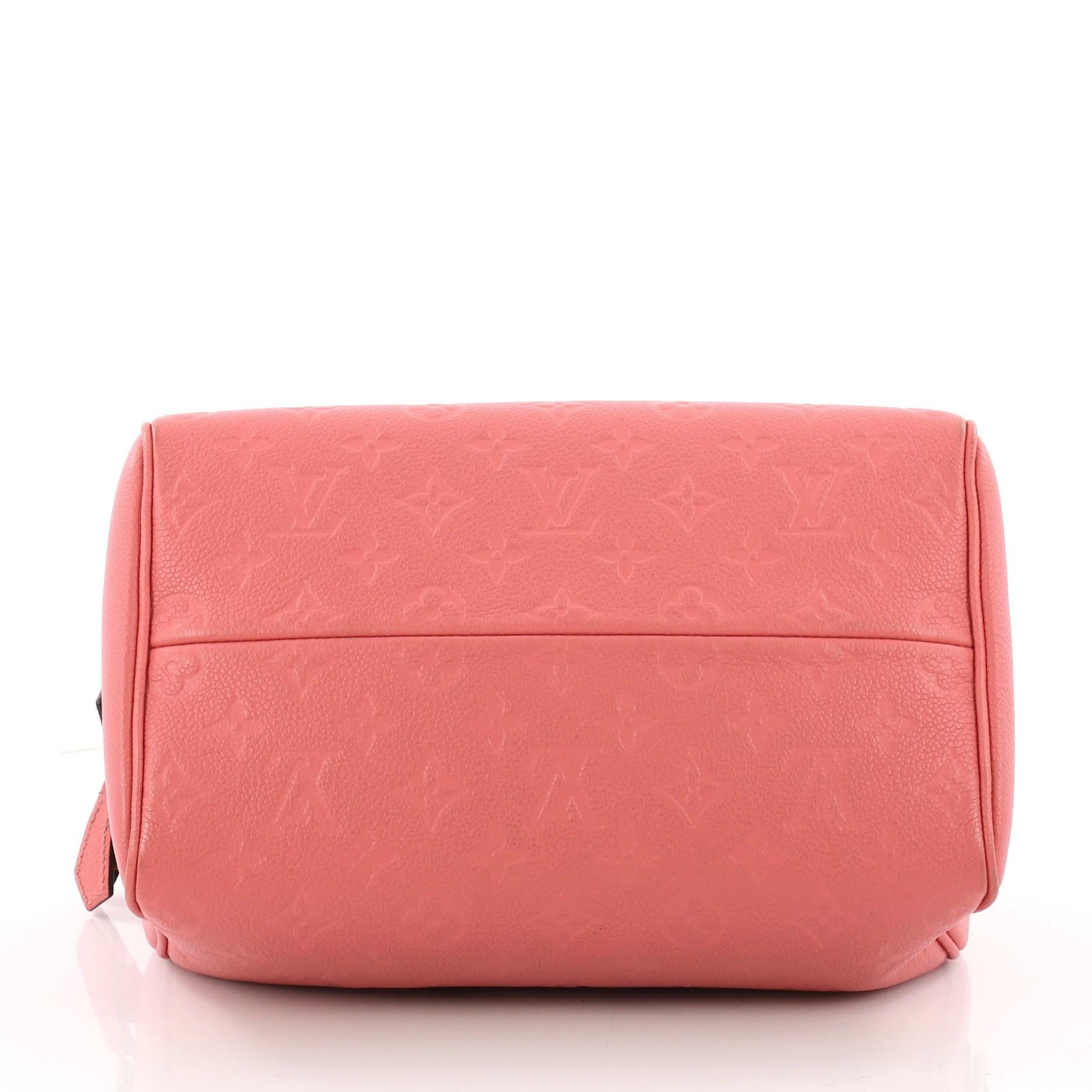  Louis Vuitton Speedy Bandouliere NM Handbag Monogram Empreinte Leather 25 1