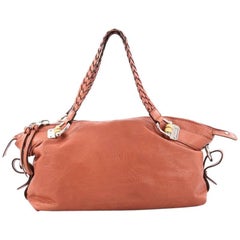 Gucci Bamboo Bar Shoulder Bag Leather Medium