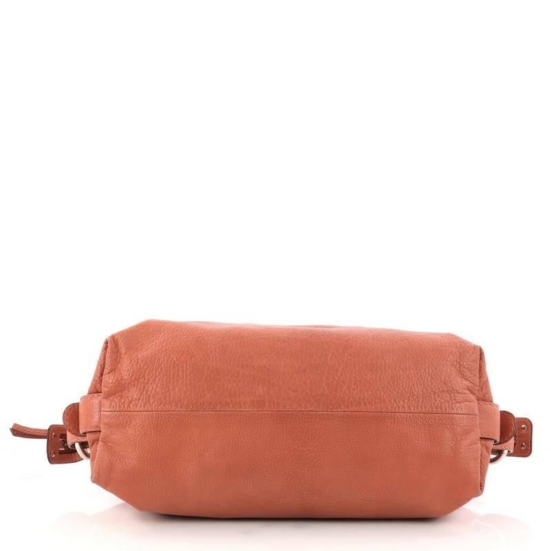 Women's Gucci Bamboo Bar Shoulder Bag Leather Medium 