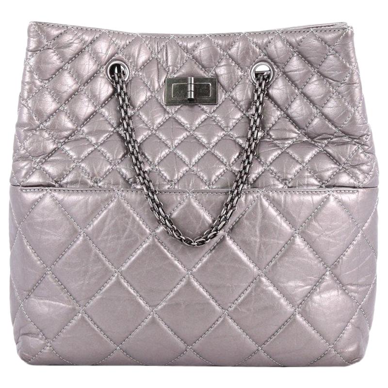 Chanel Reissue Tote Quilted Aged Calfskin Tall