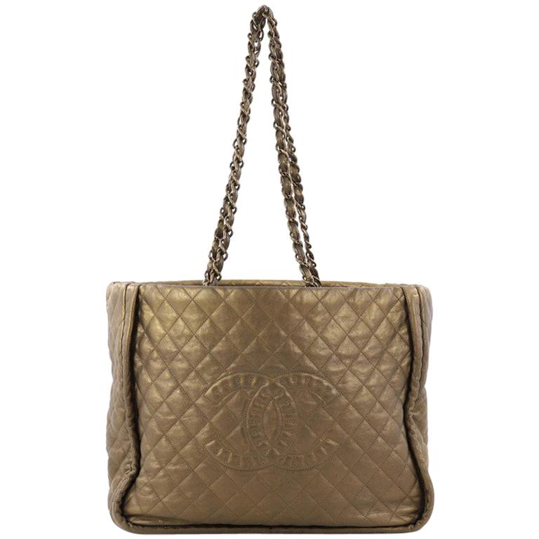 Chanel Istanbul Tote Quilted Leather Large