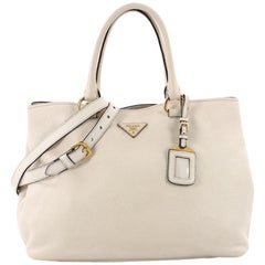  Prada Convertible Shopping Tote Vitello Daino Medium