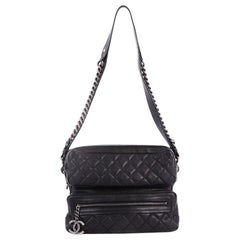 Chanel Casual Rock Airlines Shoulder Bag Quilted Goatskin Medium