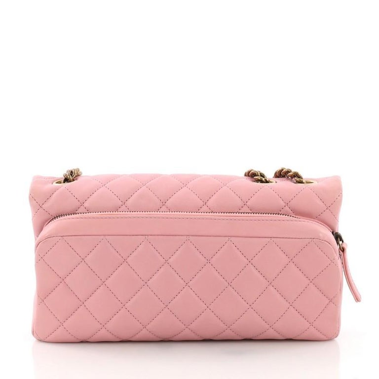Chanel CC Crown Flap Bag Quilted Leather Small at 1stDibs | chanel ...