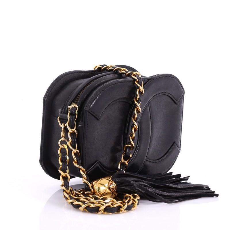 chanel vintage tassel camera bag