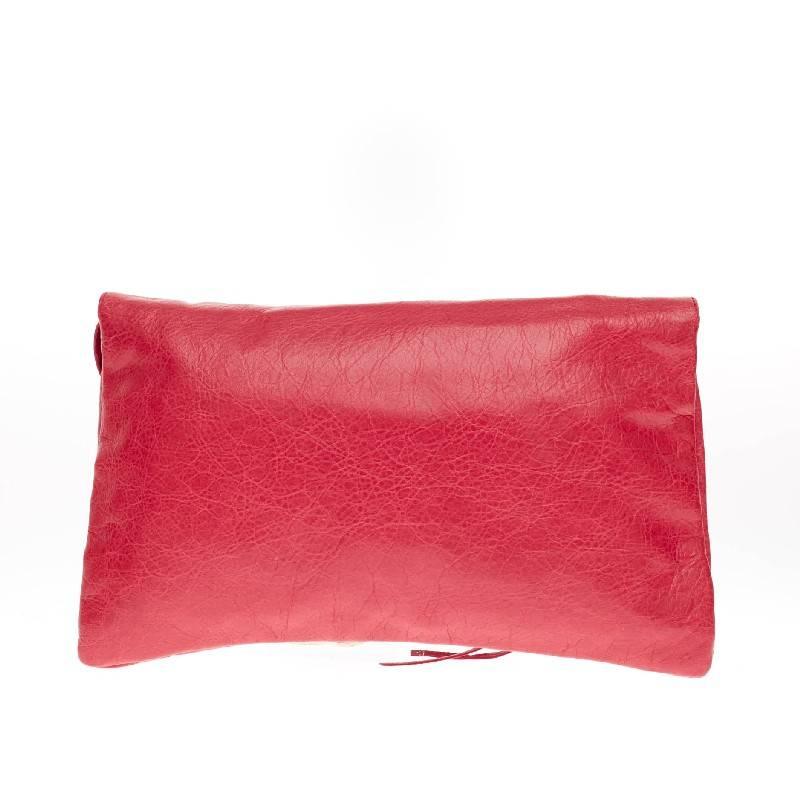 Women's Balenciaga Envelope Clutch Classic Studs Leather