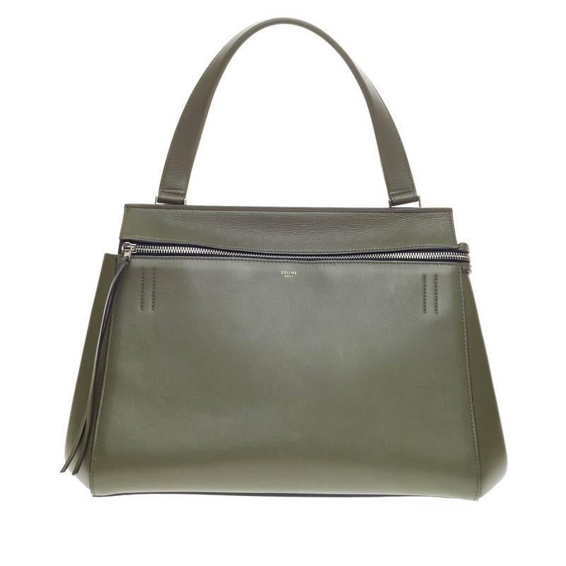 Celine Edge Bag Leather Medium