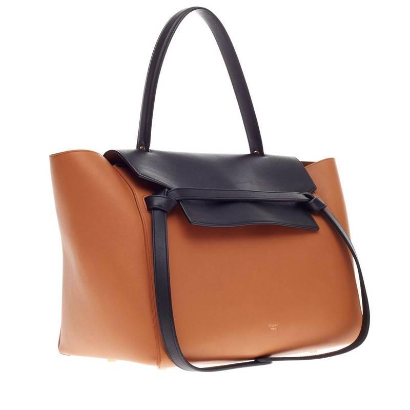 Celine Belt Bag Bicolor Leather Small at 1stdibs