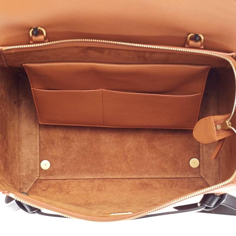 Celine Belt Bag Bicolor Leather Small at 1stdibs