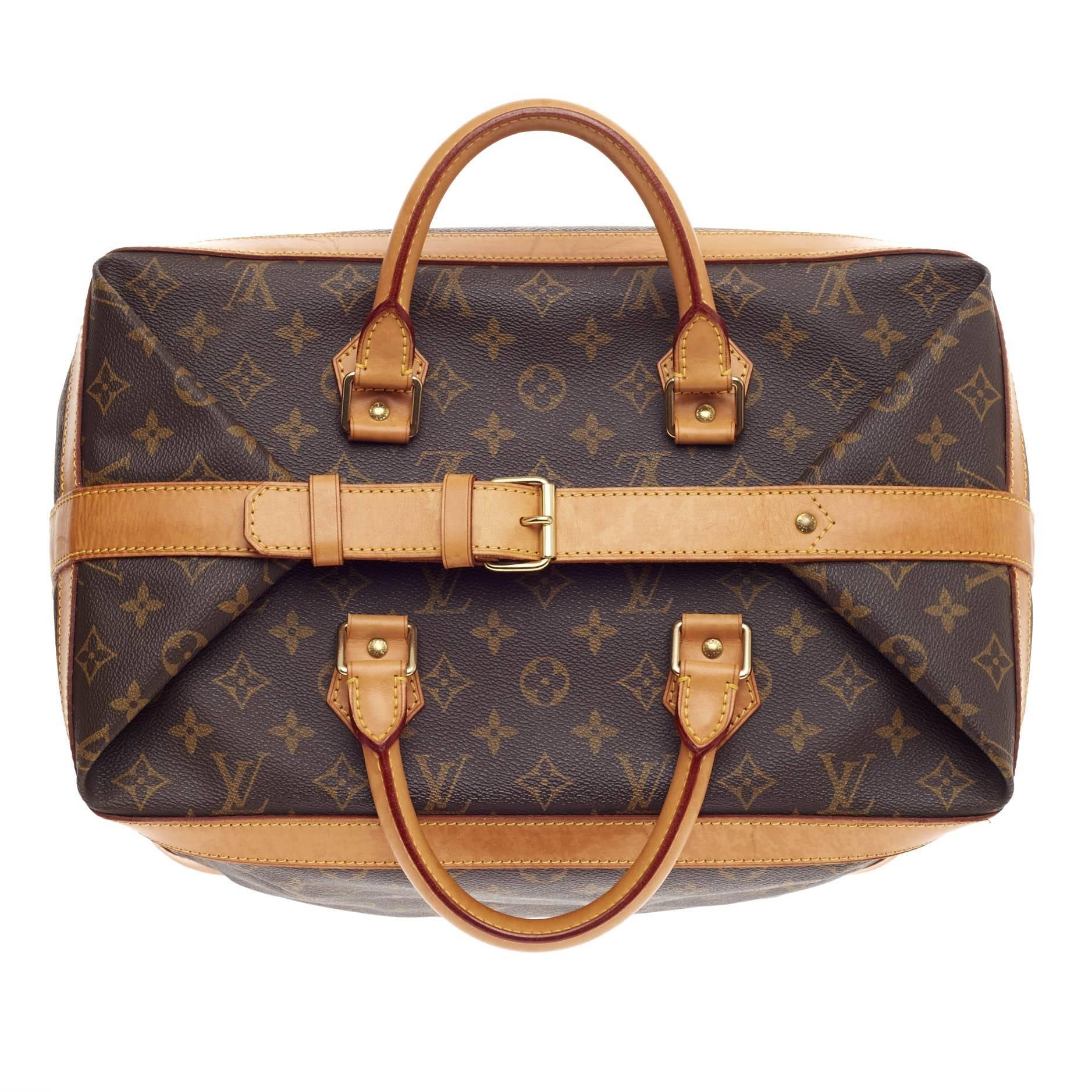  Louis Vuitton Cruiser Monogram Canvas 40 In Good Condition In NY, NY