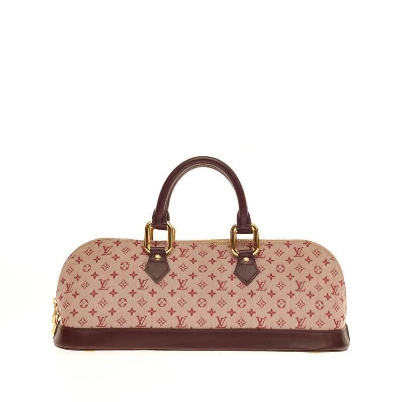 Louis Vuitton Cherry Lizard Mini Boston Bag - ShopperBoard