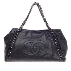 Chanel Modern Chain Tote Caviar East West