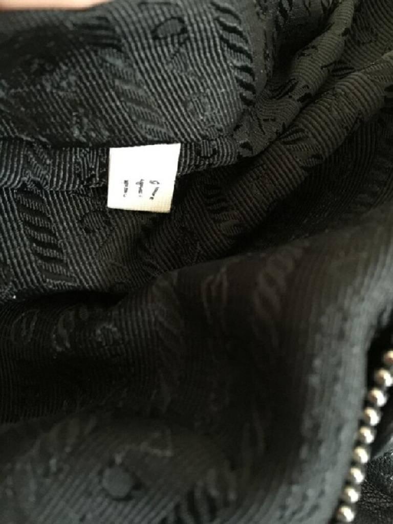 Prada Convertible Fringe Shoulder Bag Woven Nappa Leather 3