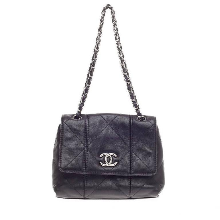 Chanel Light Beige Calfskin Flap Bag