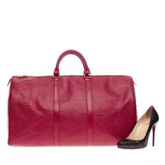 Louis Vuitton Keepall Epi Leather 50